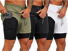 pantalones cortos con bolsillos para pádel hombre