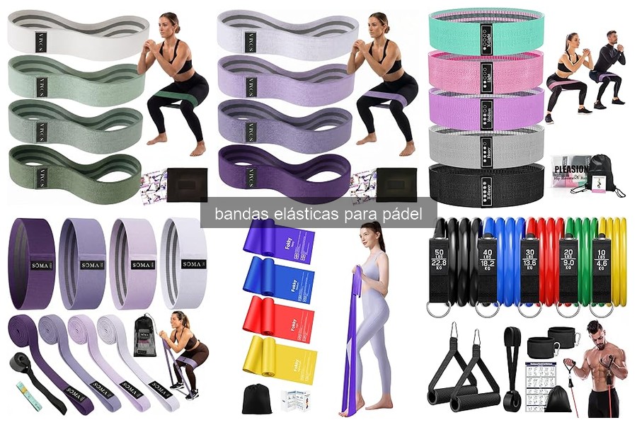 Bandas elásticas para pádel: ¿Qué son y su uso?