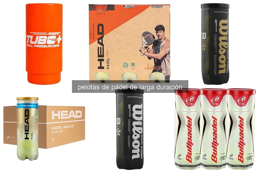 Beneficios de las pelotas de pádel de larga duración