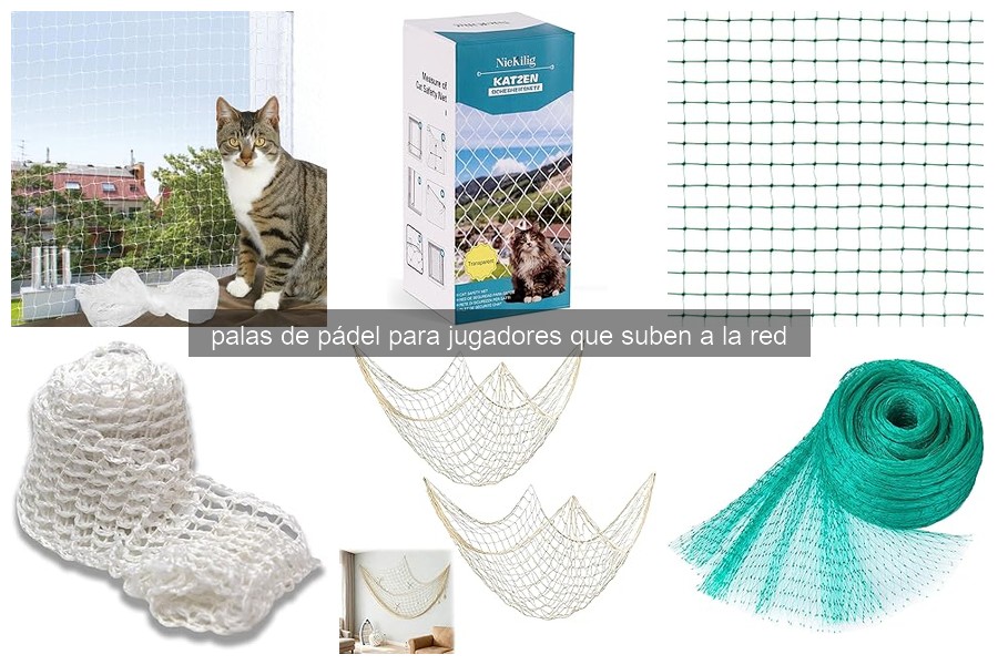 Características clave de palas de pádel para jugadores en la red