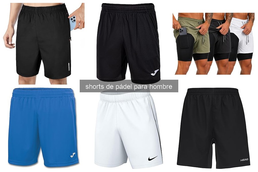 Características Clave de Shorts de Pádel para Hombre
