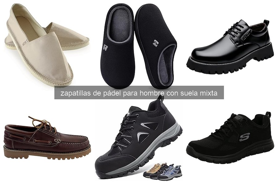 Características Clave de Zapatillas de Pádel para Hombre