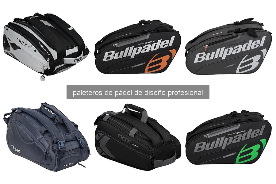 Características de un paletero de pádel profesional