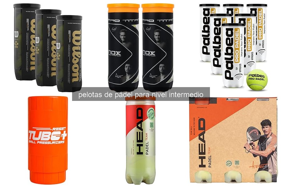 Características esenciales de las pelotas de pádel intermedias