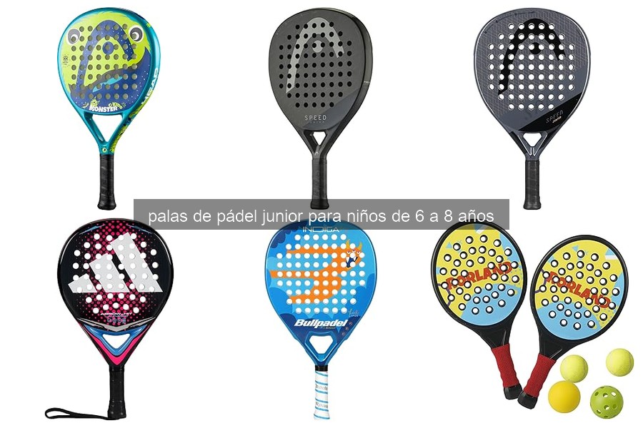 Características esenciales de palas de pádel junior para niños