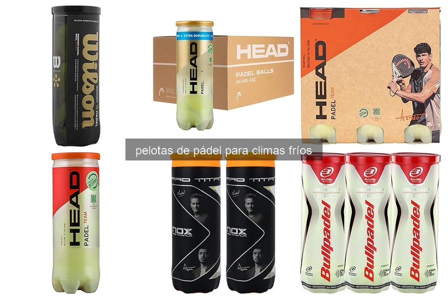 Cómo afectan las bajas temperaturas a las pelotas de pádel