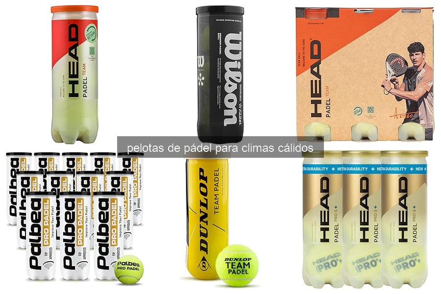 Cómo el calor afecta las pelotas de pádel y su rendimiento