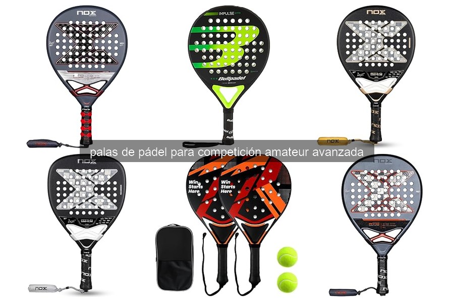 Cómo Elegir la Pala de Pádel para Competición Amateur