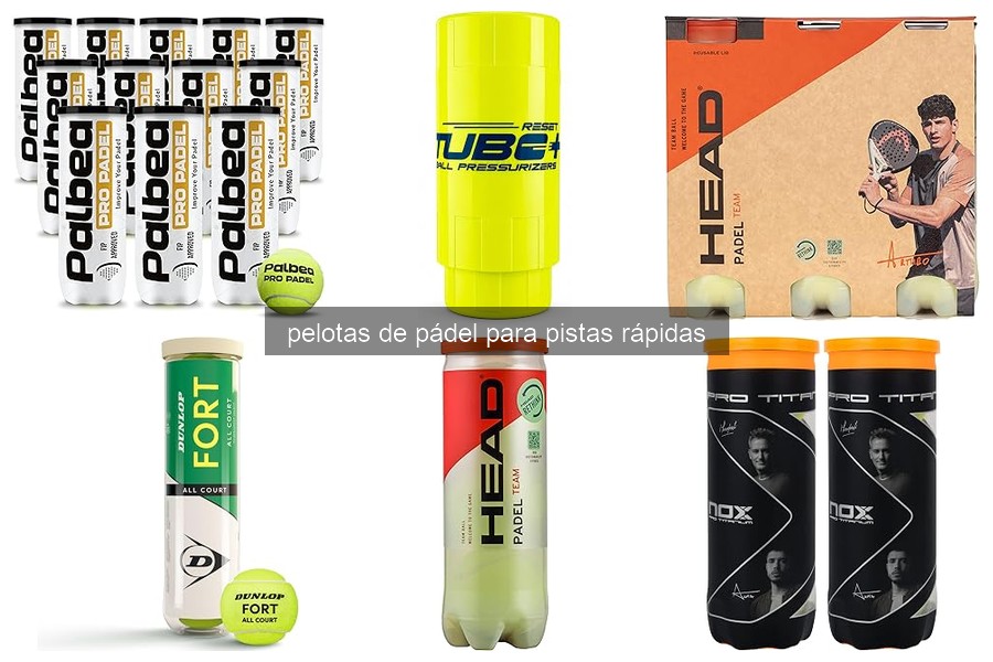 Cómo elegir pelotas de pádel para pistas rápidas | Guía avanzada
