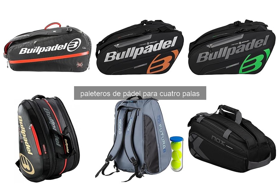 ¿Cómo elegir un paletero de pádel para cuatro palas?