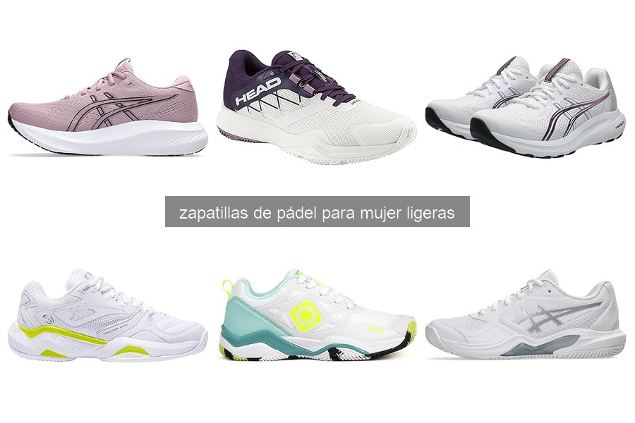 Cómo elegir zapatillas de pádel ligeras para mujer en 2026