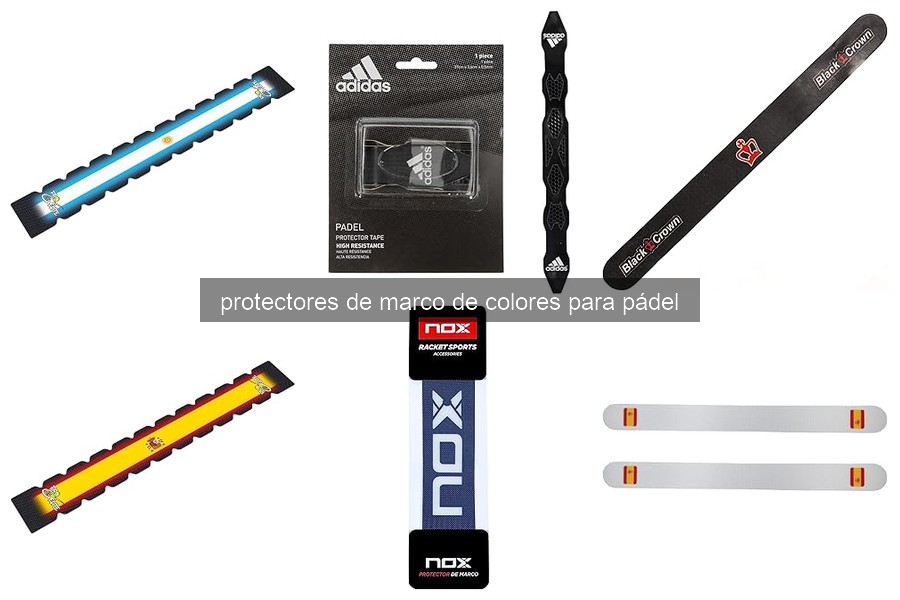 Cómo instalar un protector de marco de colores para pádel