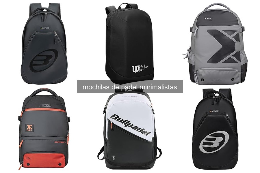 Cómo organizar eficazmente una mochila de pádel minimalista