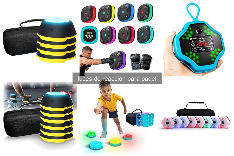 Comparativa de las Mejores Luces de Reacción para Pádel 2026