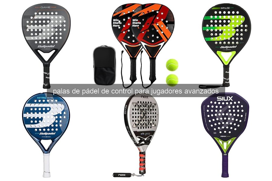 Comparativa de las mejores palas de pádel de control 2026