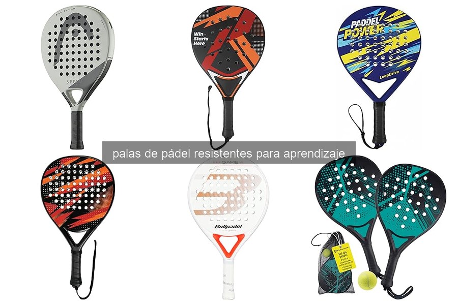 Comparativa de las Mejores Palas de Pádel para Principiantes