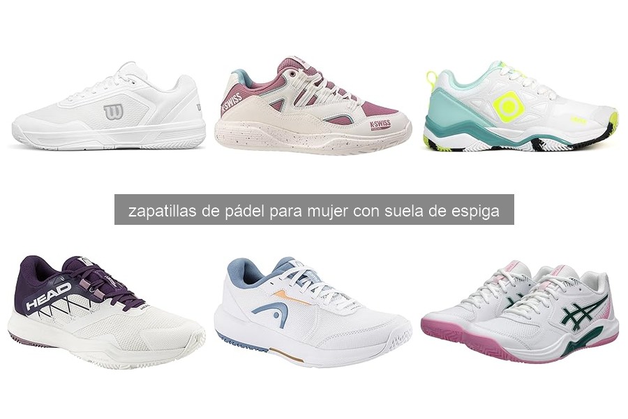 Comparativa de las mejores zapatillas de pádel para mujer