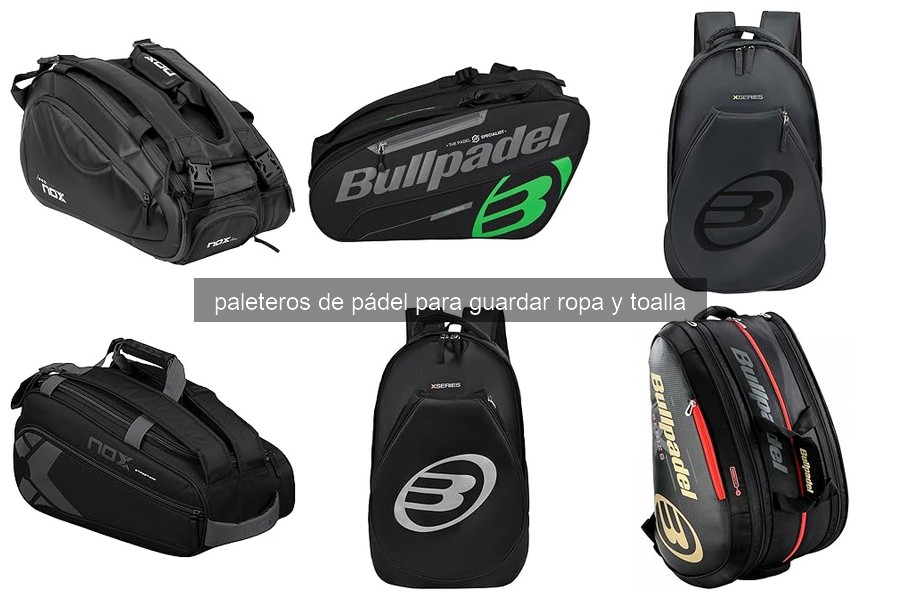 Comparativa de los mejores paleteros de pádel para 2023