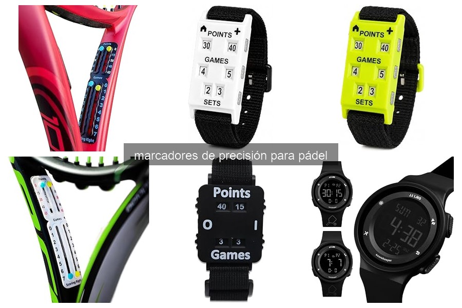 Comparativa de marcadores de precisión para pádel: mejores modelos