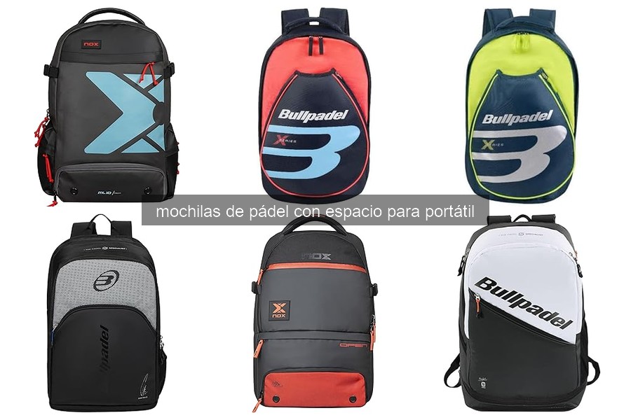 Comparativa de mochilas de pádel para portátil en 2026