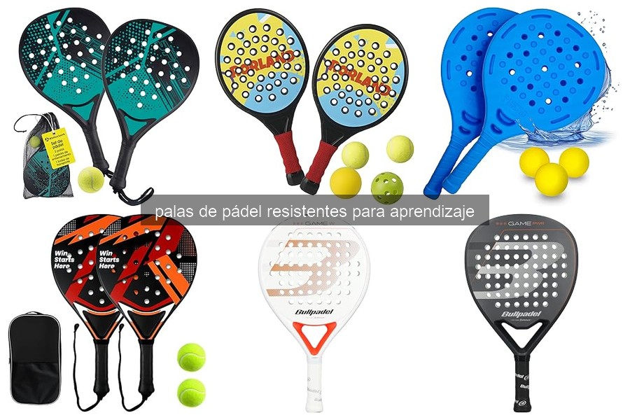 Consejos de cuidado para palas de pádel resistentes
