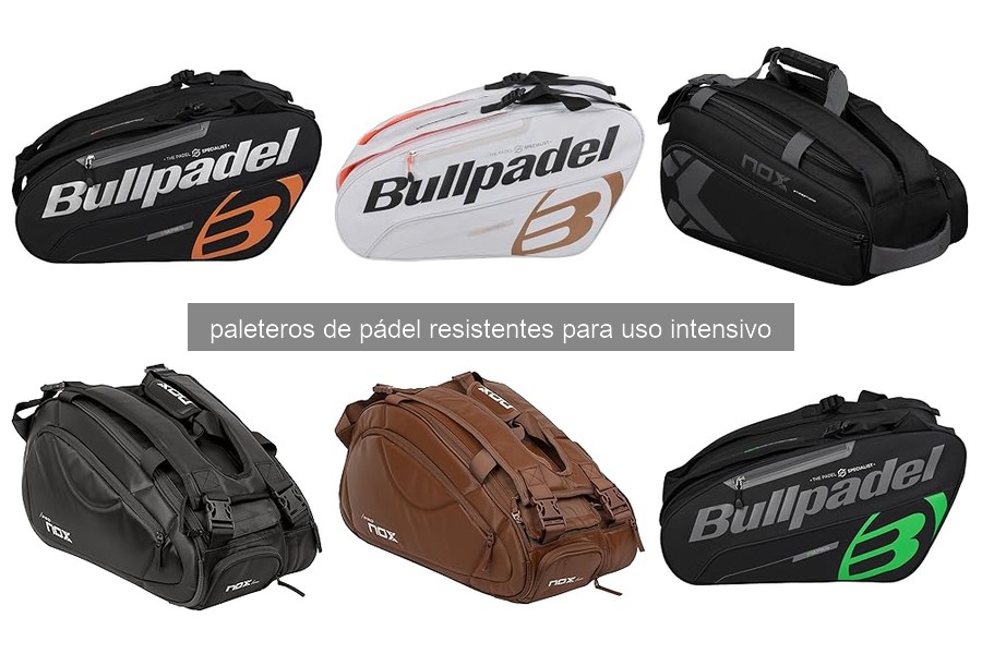 Consejos para cuidar paleteros de pádel resistentes