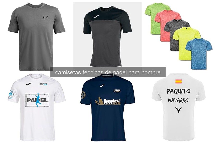 Diferencias entre camisetas técnicas de pádel y deportivas
