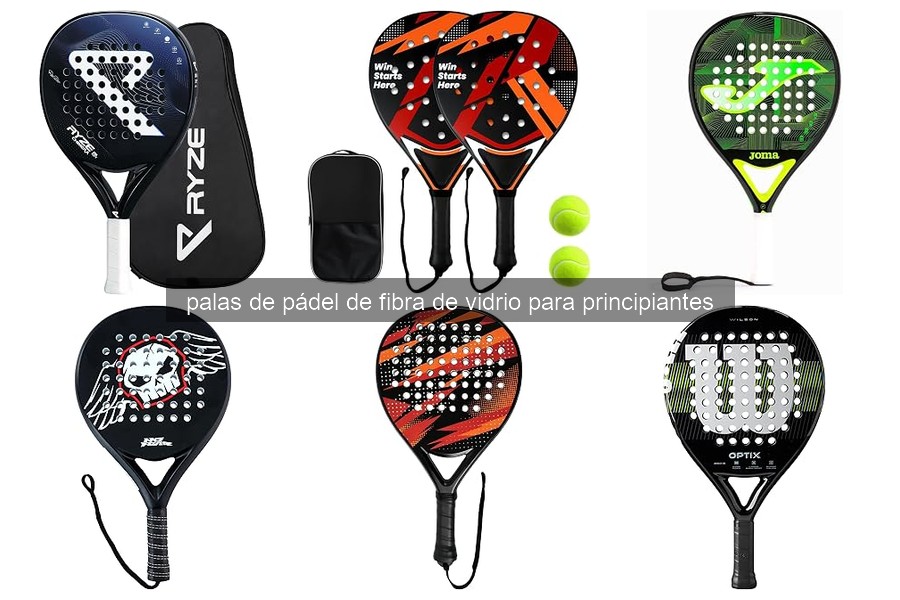 Diferencias entre palas de pádel de fibra de vidrio y carbono