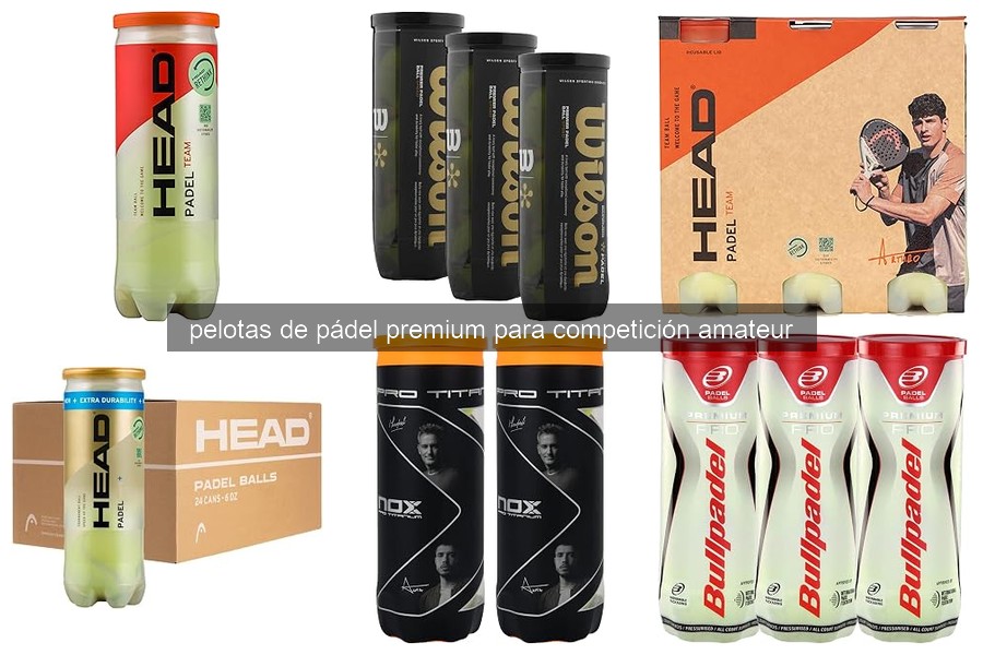 Dónde comprar pelotas de pádel premium para competición al mejor precio