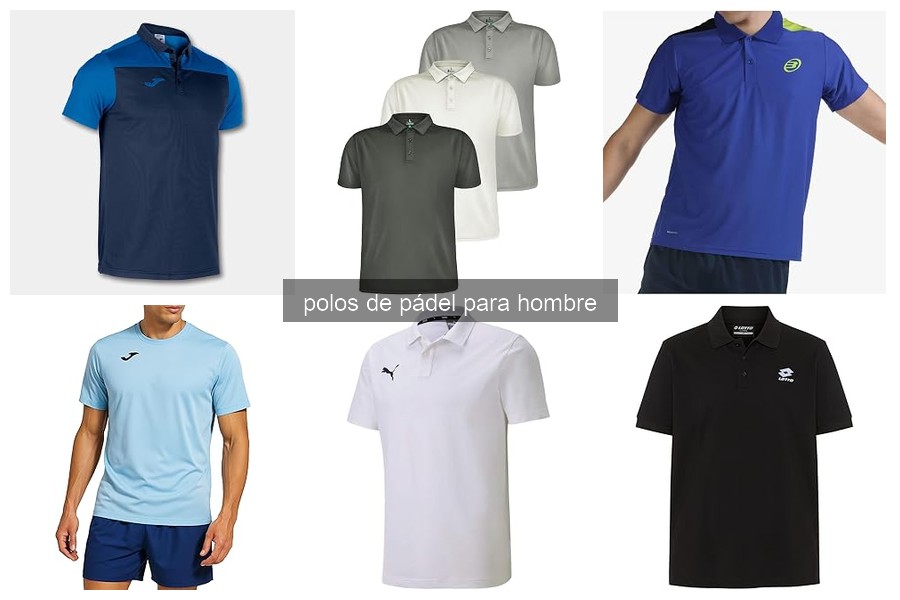 Dónde comprar polos de pádel para hombre con descuentos