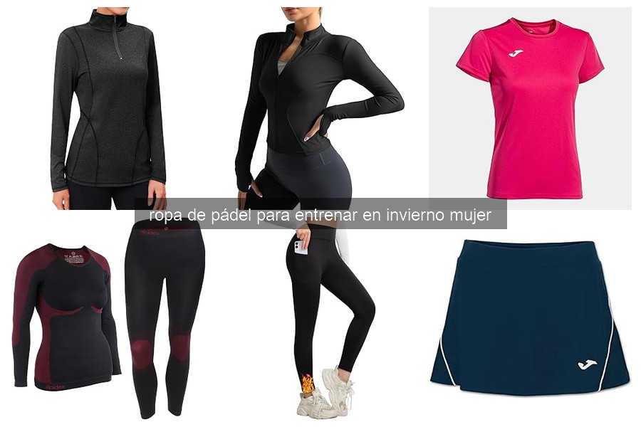 Dónde comprar ropa de pádel para mujer en invierno