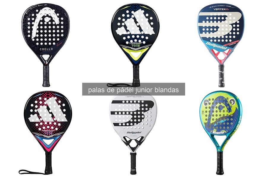 Errores comunes al elegir palas de pádel junior blandas