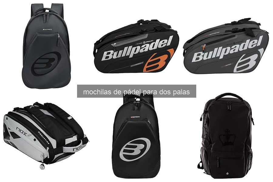 Errores comunes con mochilas de pádel para dos palas