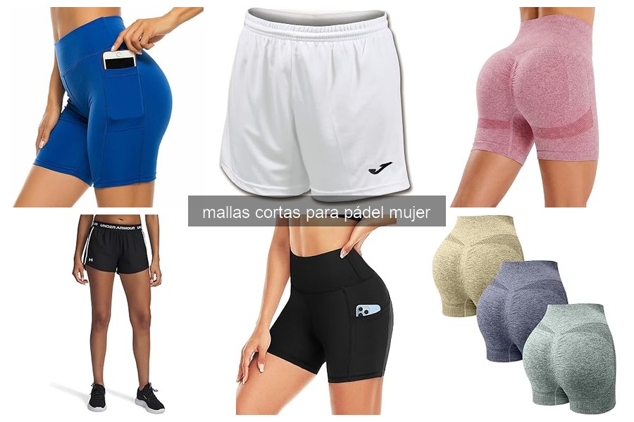 Materiales ideales para mallas cortas de pádel mujer