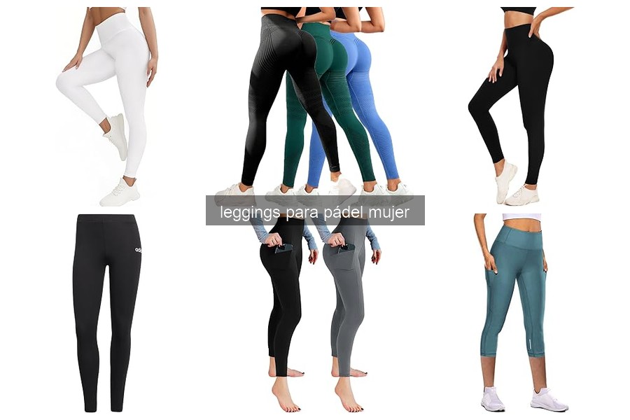 Mejores leggings para pádel mujer: comparativa 2026