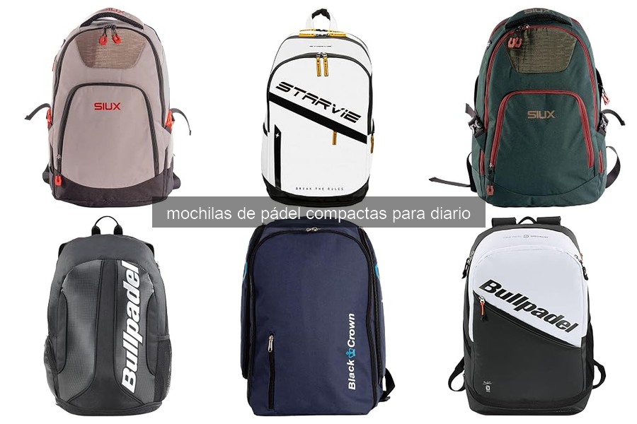 Mejores mochilas de pádel compactas para uso diario en 2026