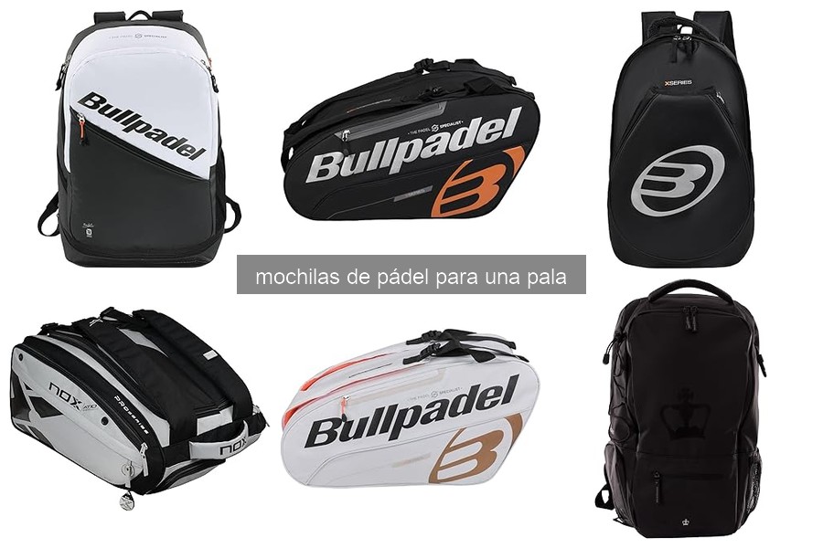 Mejores mochilas de pádel para llevar una pala en 2026