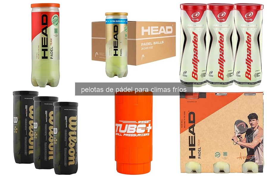Mejores pelotas de pádel para climas fríos en 2026