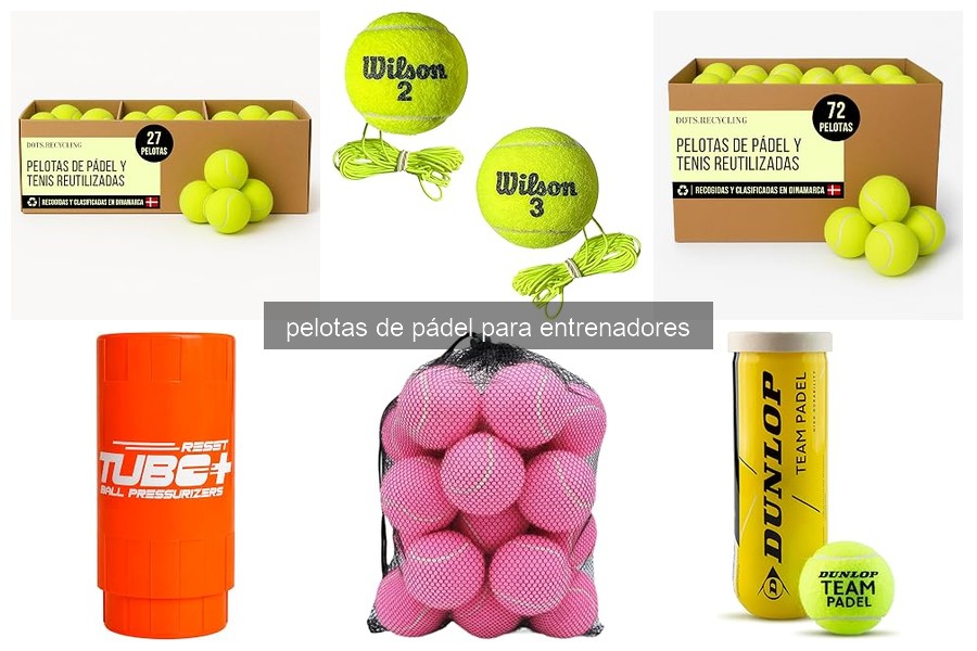 Mejores pelotas de pádel para entrenar en 2026