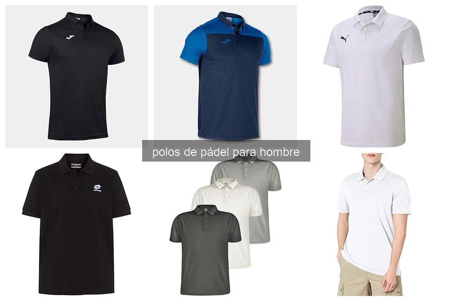 Mejores polos de pádel para hombre: comparativa 2026
