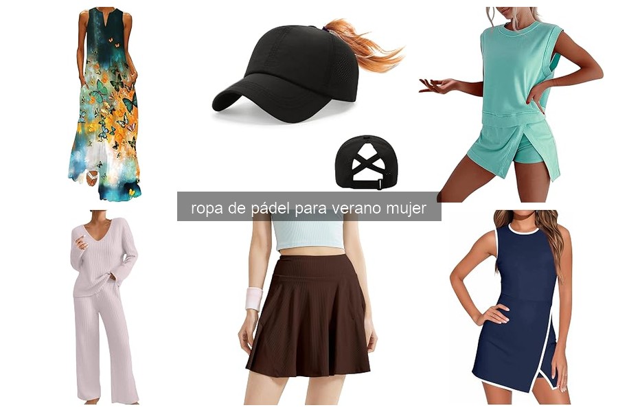 Mejores prendas de ropa de pádel para verano mujer 2026
