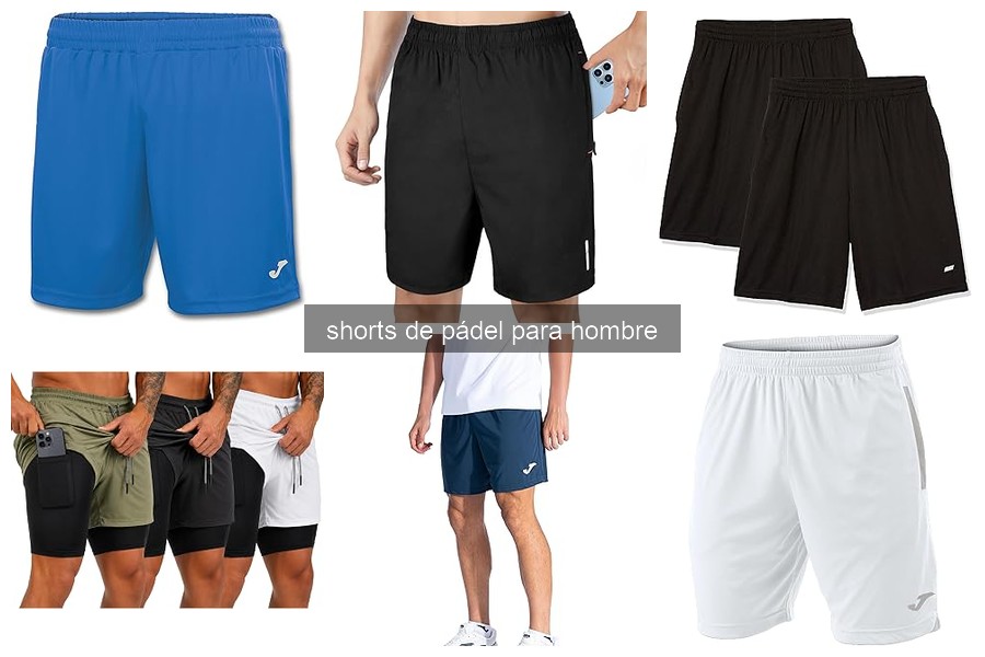 Mejores shorts de pádel para hombre según tu estilo de juego