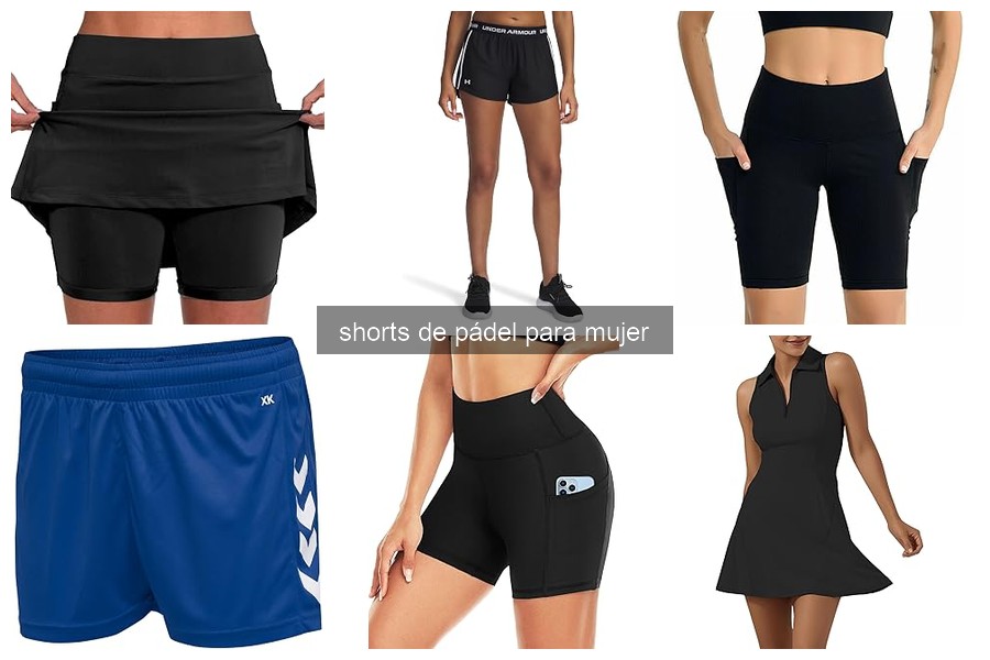 Mejores shorts de pádel para mujer: comparativa 2026