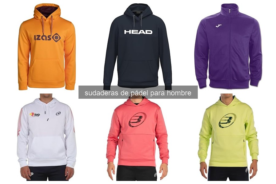 Mejores sudaderas de pádel para hombre en 2026