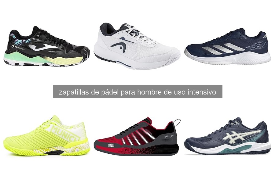Mejores zapatillas de pádel para hombres de uso intensivo 2026