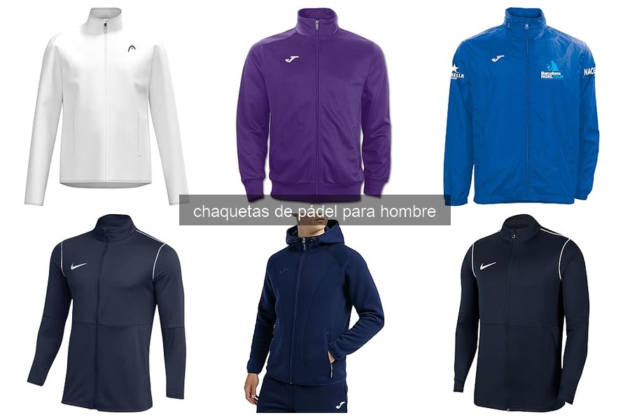 Problemas comunes con chaquetas de pádel para hombre