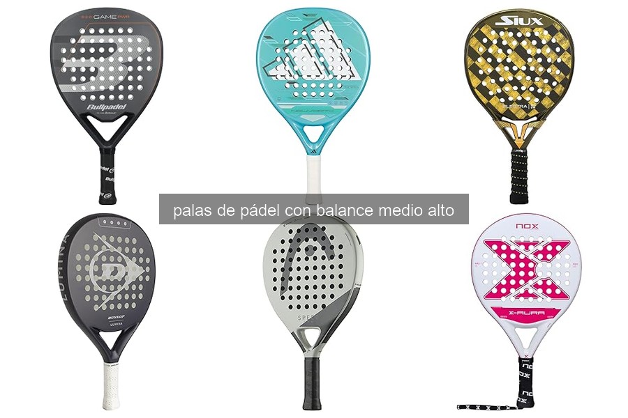 Problemas comunes con palas de pádel de balance medio alto
