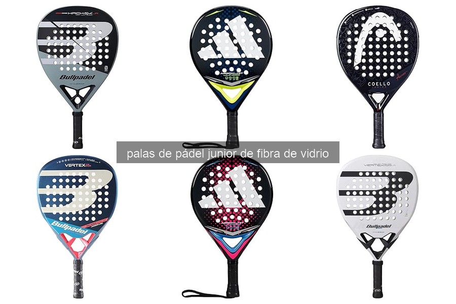 Problemas comunes en palas de pádel junior de fibra de vidrio