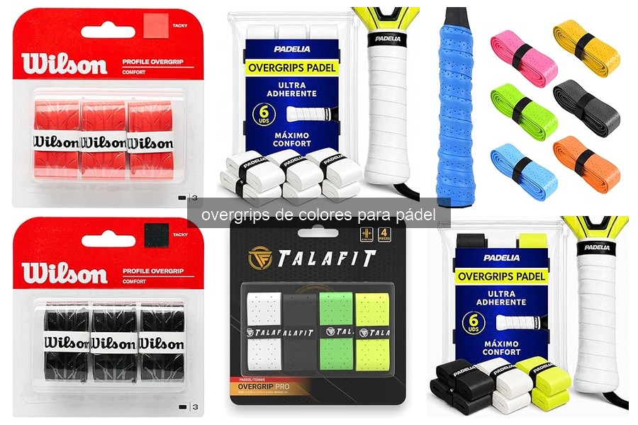 Ventajas de los overgrips de colores en pádel para tu juego