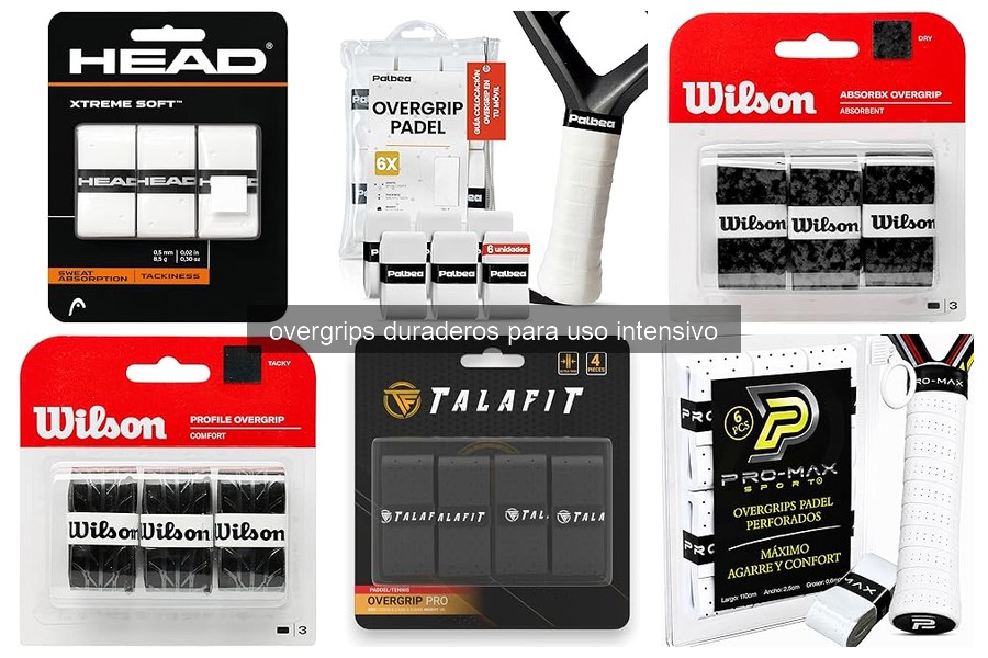 Ventajas de usar overgrips duraderos en pádel